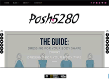 Tablet Screenshot of posh5280.com